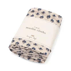 Konges Sløjd Musselin Tuch-Set „Piccoloblu“, 65cm, 3er-Set