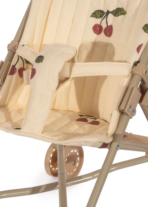 Konges Sløjd Puppen-Buggy „Ma Grande Cerise Pink Glitter“