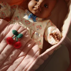 Konges Sløjd Puppen-Kleidung „Fleur Decor“ für 42cm Puppen