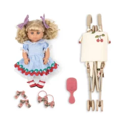 Konges Sløjd Puppen-Set Delphine, H42cm