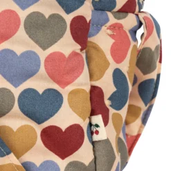 Konges Sløjd Puppen Wickeltasche „Coeur Bisous“