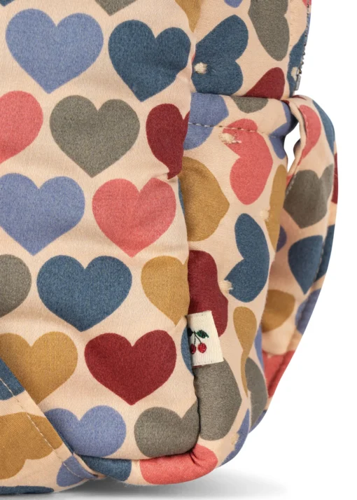 Konges Sløjd Puppen Wickeltasche „Coeur Bisous“