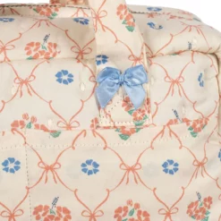 Konges Sløjd Puppen Wickeltasche „Fleur Decor“