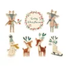 Maileg Geschenkanhänger-Set „Gemütliche Weihnachten“ 14-teilig