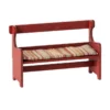 Maileg Puppenhaus Holzbank „rot“, Maus, 7x11cm