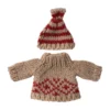 Maileg Puppenkleidungs-Set für Mama Maus „Strickpullover-Set“