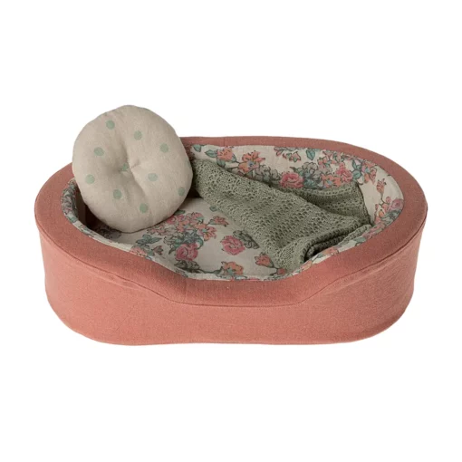Maileg kuscheliger Korb für Kuscheltiere „koralle“, L29cm