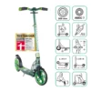Six Degrees Aluminium Scooter 205 mm - Grün