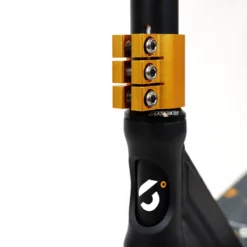 Six Degrees Aluminium Stuntscooter 100 mm – Schwarz-Kupferbraun