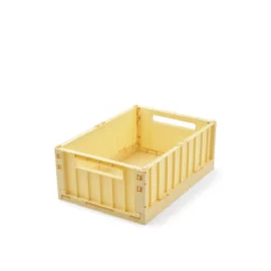 Liewood Aufbewahrungsbox Weston „Lemonade“ mit Deckel, Größe M, 36x25x14cm