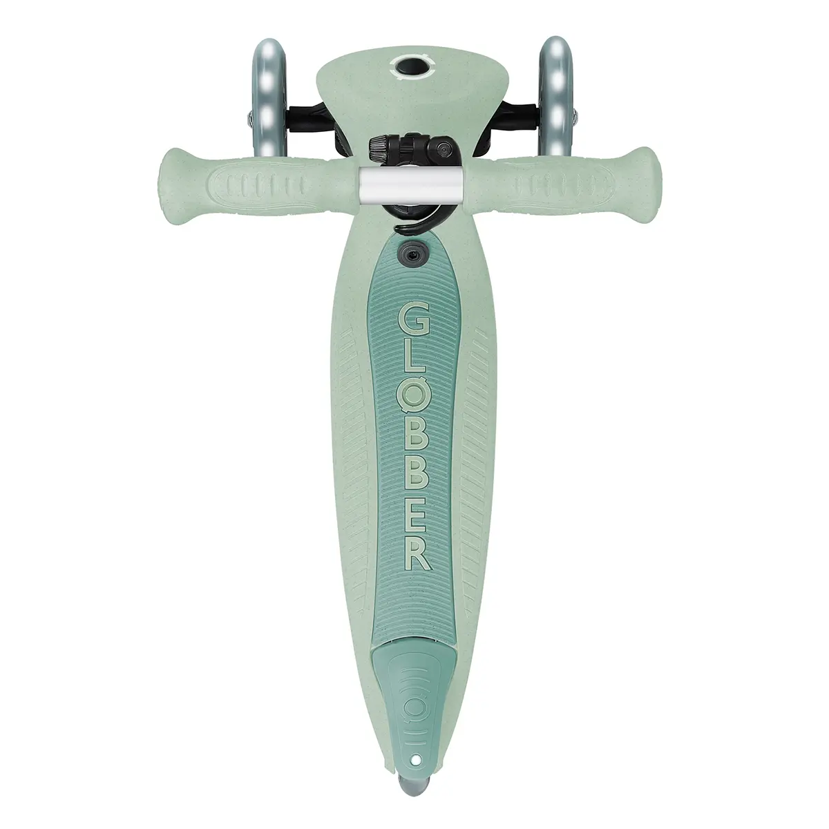 Globber 3-in-1 Roller Go-Up Active Lights Eco mit Leuchtrollen – Pistazie, 15M-9J
