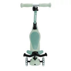Globber 3-in-1 Roller Go-Up Active Lights Eco mit Leuchtrollen – Pistazie, 15M-9J