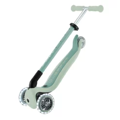 Globber 3-in-1 Roller Go-Up Active Lights Eco mit Leuchtrollen – Pistazie, 15M-9J