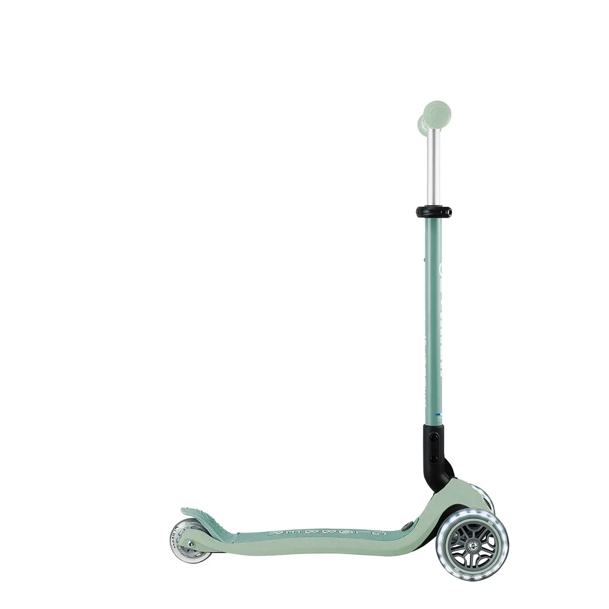 Globber 3-in-1 Roller Go-Up Active Lights Eco mit Leuchtrollen – Pistazie, 15M-9J
