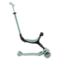Globber 3-in-1 Roller Go-Up Active Lights Eco mit Leuchtrollen – Pistazie, 15M-9J