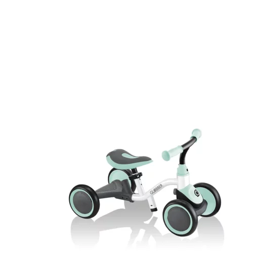 Globber Learning Bike 3-in-1 – weiß-mint, Lernrad, 1-3 Jahre