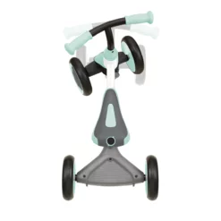 Globber Learning Bike 3-in-1 – weiß-mint, Lernrad, 1-3 Jahre