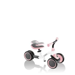 Globber Learning Bike 3-in-1 – weiß-pastellrosa, Lernrad, 1-3 Jahre