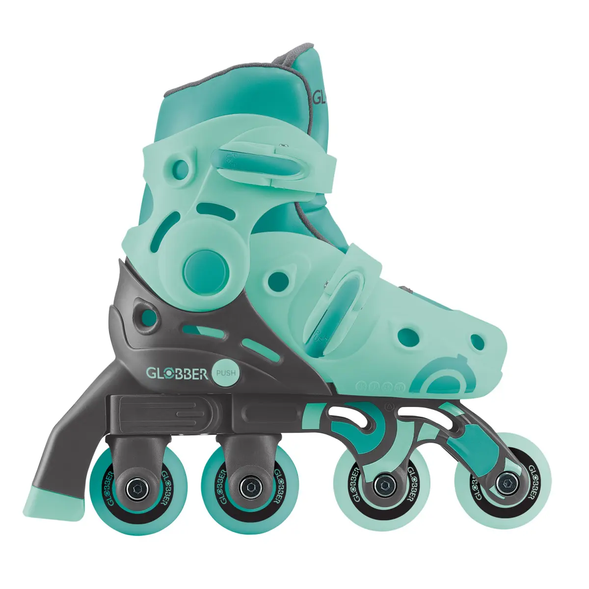 Globber Learning Inline Skate 2-in-1 mint, Gr. 26-29 – Bild 2