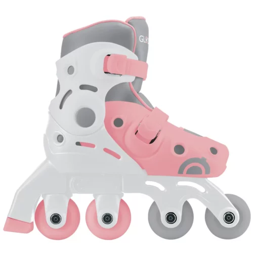 Globber Learning Inline Skate 2-in-1 pastellrosa, Gr. 30-33 – Bild 5