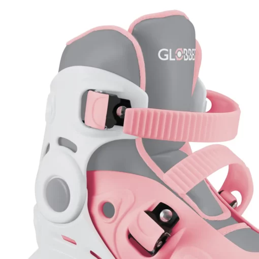 Globber Learning Inline Skate 2-in-1 pastellrosa, Gr. 30-33 – Bild 7