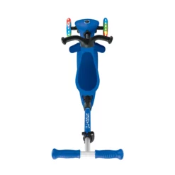 Globber Roller Go-Up Active Lights mit Leuchtrollen – blau-dunkelblau, 15M-3J