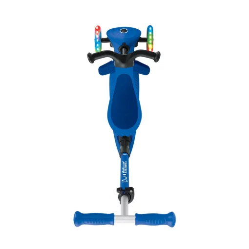 Globber Roller Go-Up Active Lights mit Leuchtrollen – blau-dunkelblau, 15M-3J