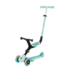 Globber Roller Go-Up Active Lights mit Leuchtrollen – dark mint, 15M-3J