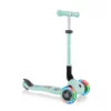 Globber Roller Junior Foldable Fantasy Lights mit Leuchtrollen – Mint, 2-6 Jahre