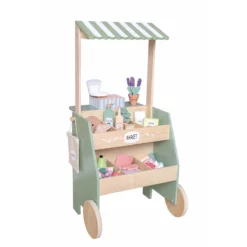 Jabadabado Marktstand inkl. viel Zubehör, 40x79x40cm (neue Design) 01