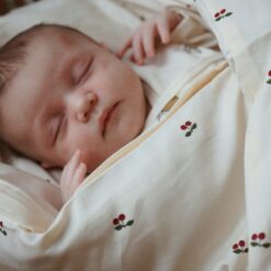 Konges Sløjd Baby Bettwäsche „Cherry“, 70x100cm / 40x45cm