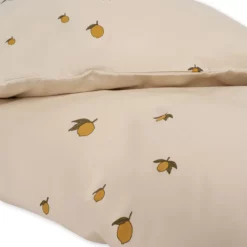 Konges Sløjd Baby Bettwäsche „Lemon“, 70x100cm / 40x45cm