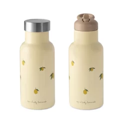 Konges Sløjd Edelstahl-Trinkflasche „Lemon“ 350ml