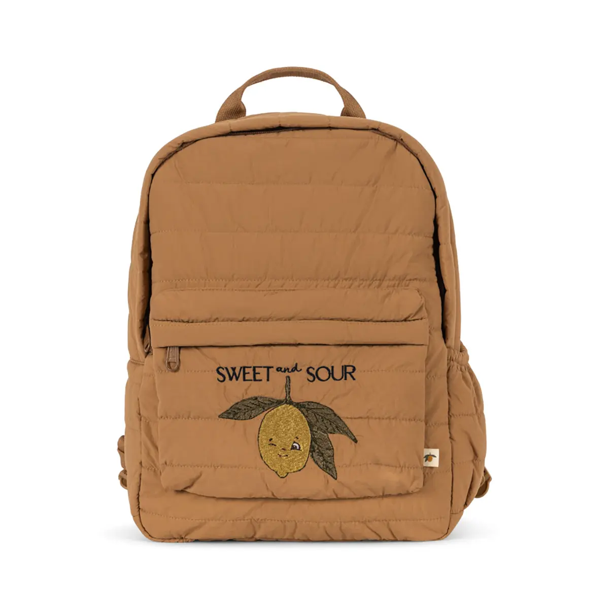 Konges Sløjd Kinderrucksack Juno „Tobacco Brown“, midi, 32x25x11cm