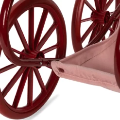 Konges Sløjd Minnie Puppenwagen Lulu „Strawberry Ice“, niedrige Version