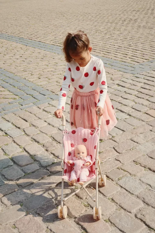 Konges Sløjd Puppen-Buggy „Ladybug Glitter“