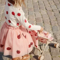 Konges Sløjd Puppen-Buggy „Ladybug Glitter“