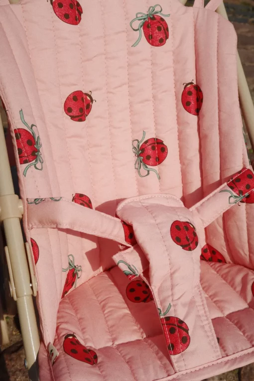 Konges Sløjd Puppen-Buggy „Ladybug Glitter“