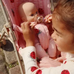 Konges Sløjd Puppen-Buggy „Ladybug Glitter“