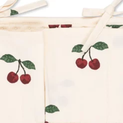 Konges Sløjd Betttasche „Ma Grande Cerise“, 34x17cm
