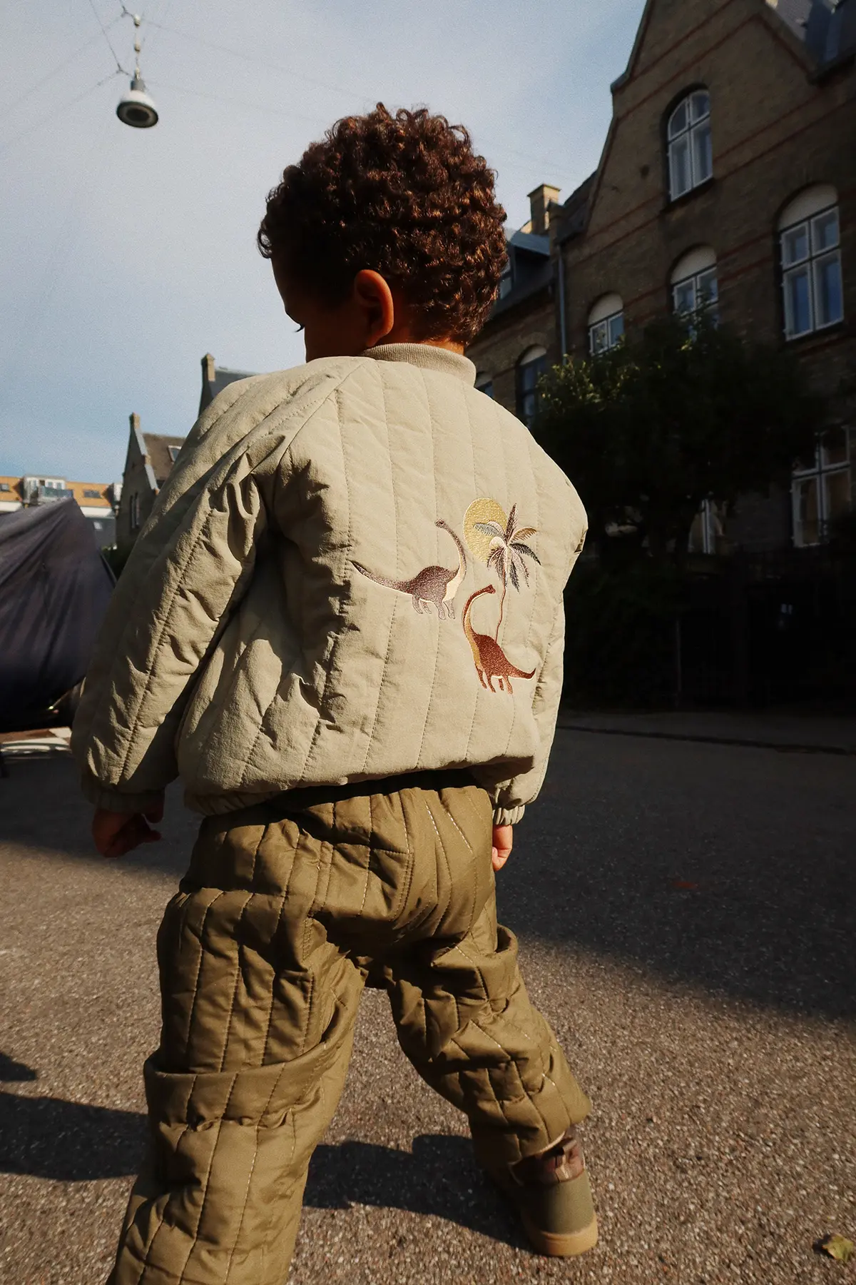 DELISTED Konges Sløjd Bomberjacke Juno „Laurel Oak / Dino“ Gr. 92 – Bild 7
