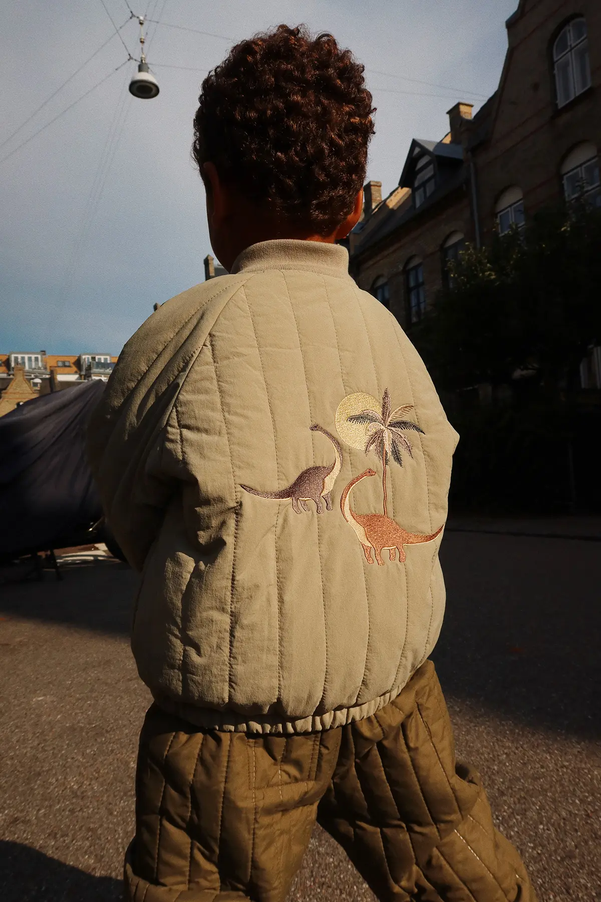 DELISTED Konges Sløjd Bomberjacke Juno „Laurel Oak / Dino“ Gr. 92 – Bild 6