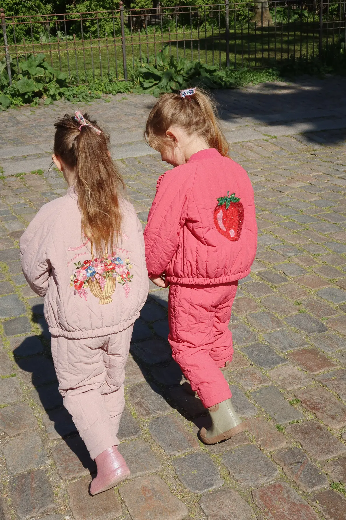 Konges Sløjd Bomberjacke Juno „Paillette / Smoke Gray“ Gr. 8 – Bild 7