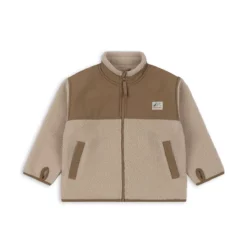 Konges Sløjd Fleece-Jacke Flynn „Tiger Eye“