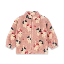 Konges Sløjd Fleece Jacke Judy „Bow Kitty“