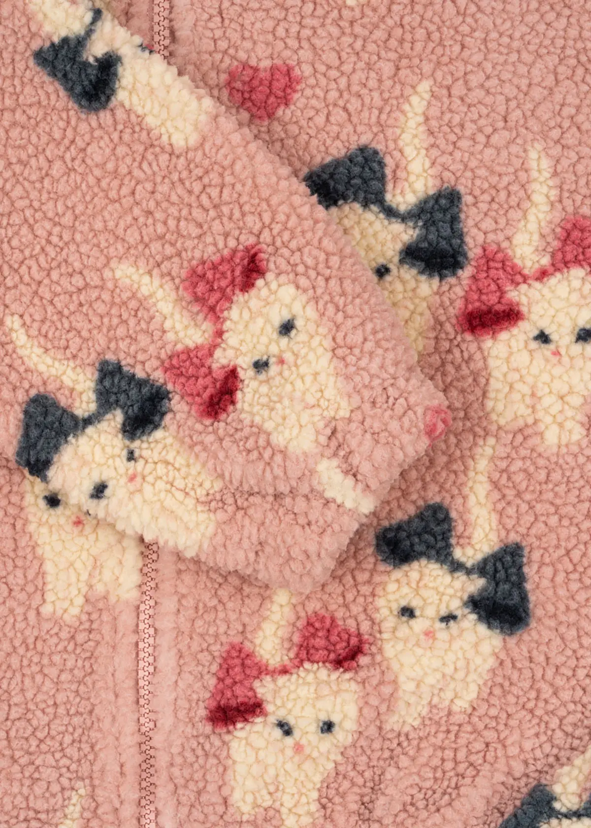 Konges Sløjd Fleece Jacke Judy „Bow Kitty“