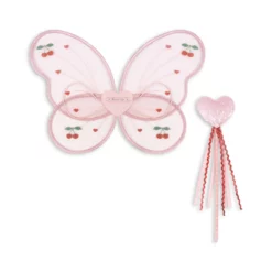Konges Sløjd Kinderkostüm-Set „Fee / Mellow Rose“