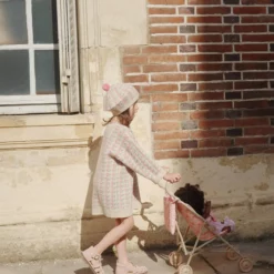 Konges Sløjd Puppen-Buggy „Lacy Pink“