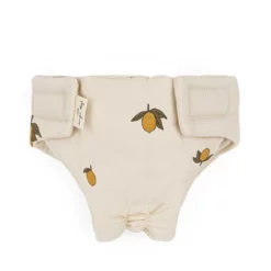 Konges Sløjd Puppen-Wickelset „Lemon“ für 42cm Puppen
