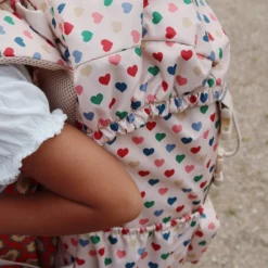 Konges Sløjd Schulrucksack Clover „Coeur Colorè Frappe“